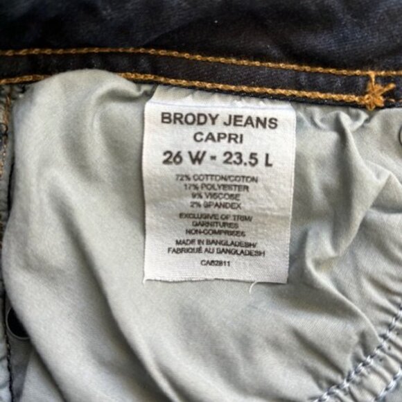 Brody Jeans Capri - New - 26W - Woman's - Picture 7 of 7